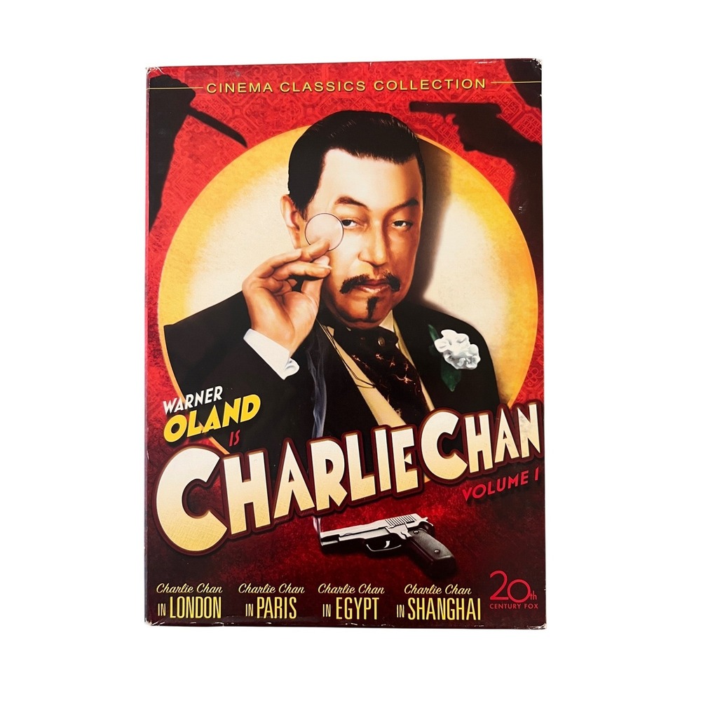 Charlie Chan Volume 1 DVD Box Set Cinema Classics Collection Warner Oland 4-Disc
